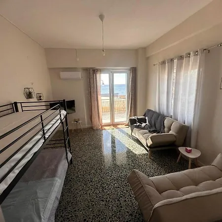 Agioi Theodoroi Beachview Chic Modern Apt Exterior photo